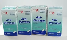 4- Quality Plus Anti-Diarrheal 2 Mg HCL Caplets 12 Caplets Each Box