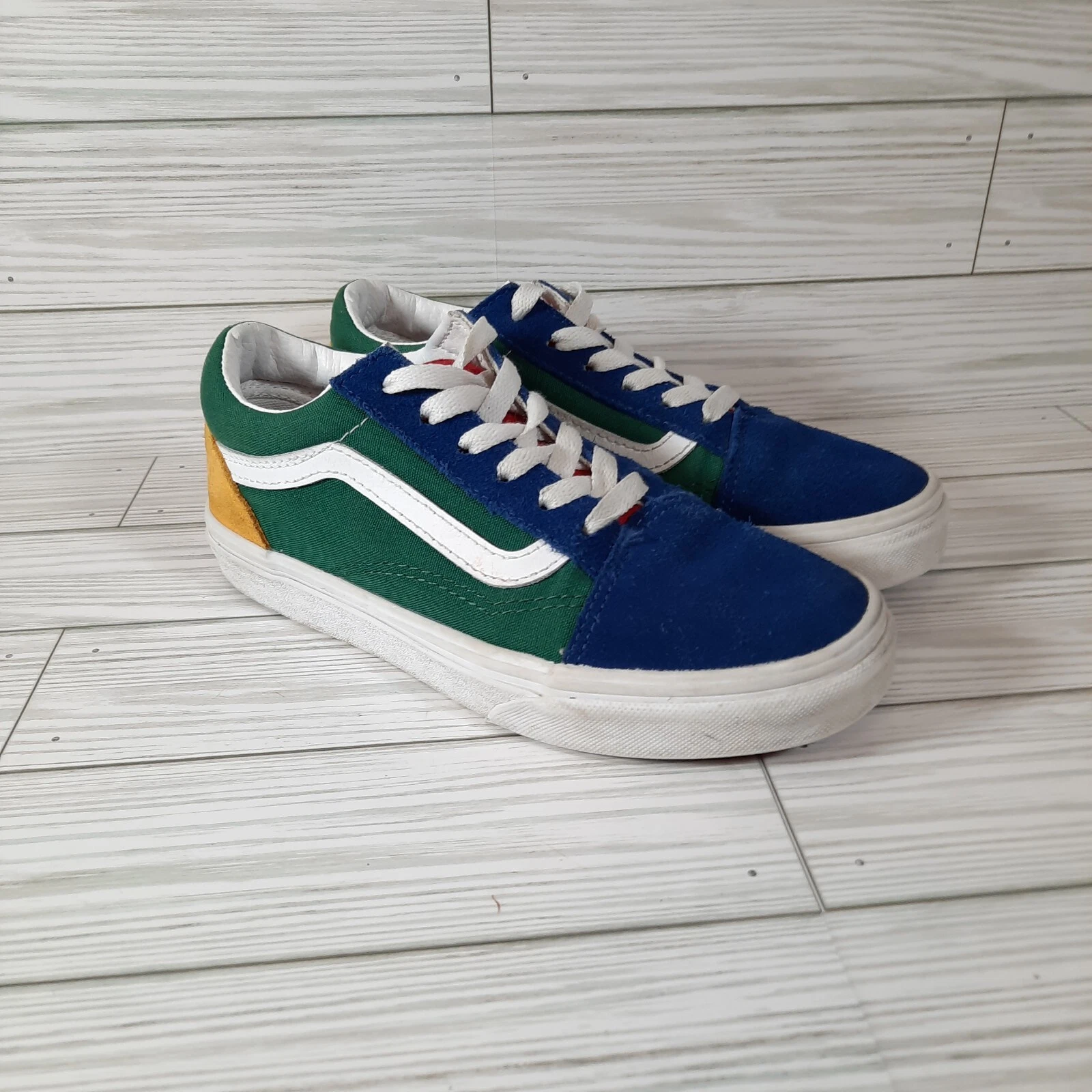 Sneakers Vans Oldol Skool Yach Clubre colore bloccoi bambin tag