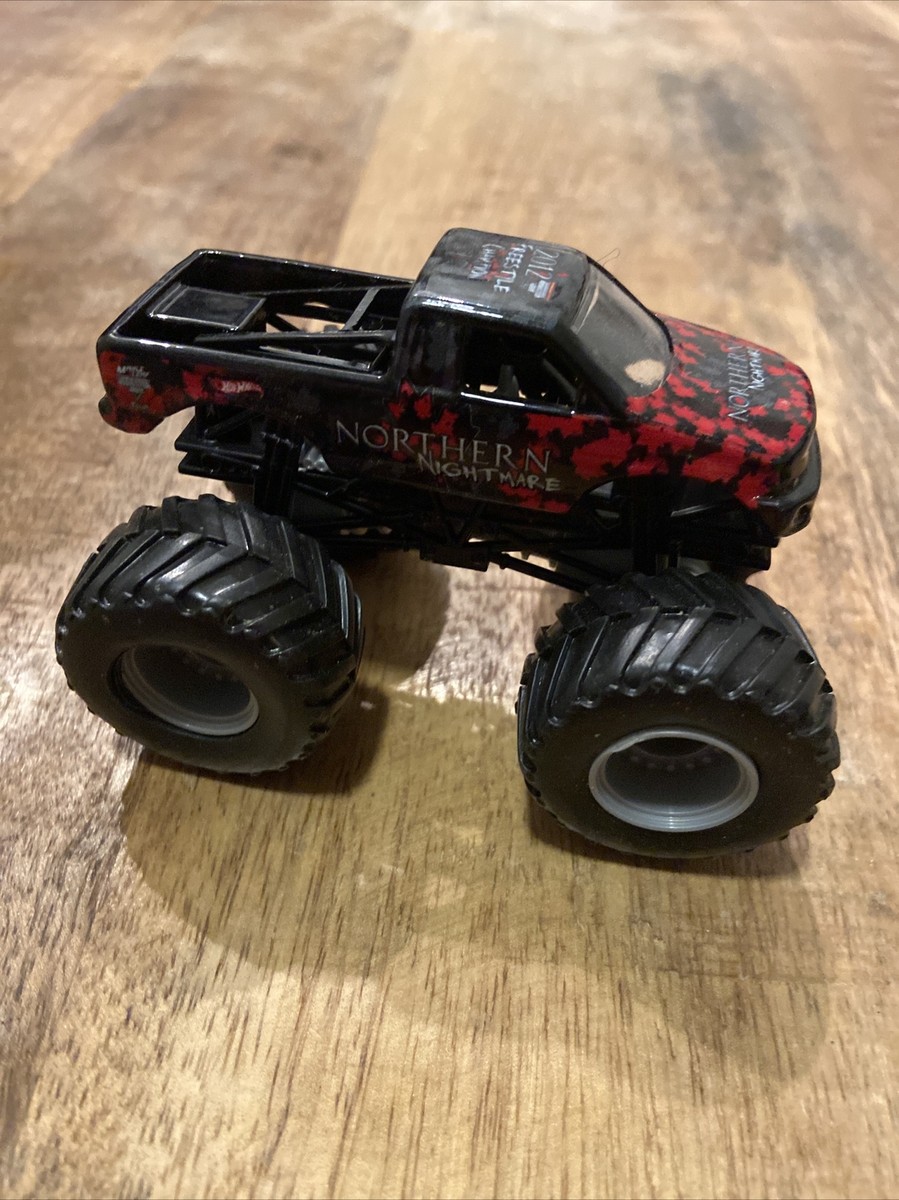 Hot Wheels Monster Jam Northern Nightmare Red/Black 1:64