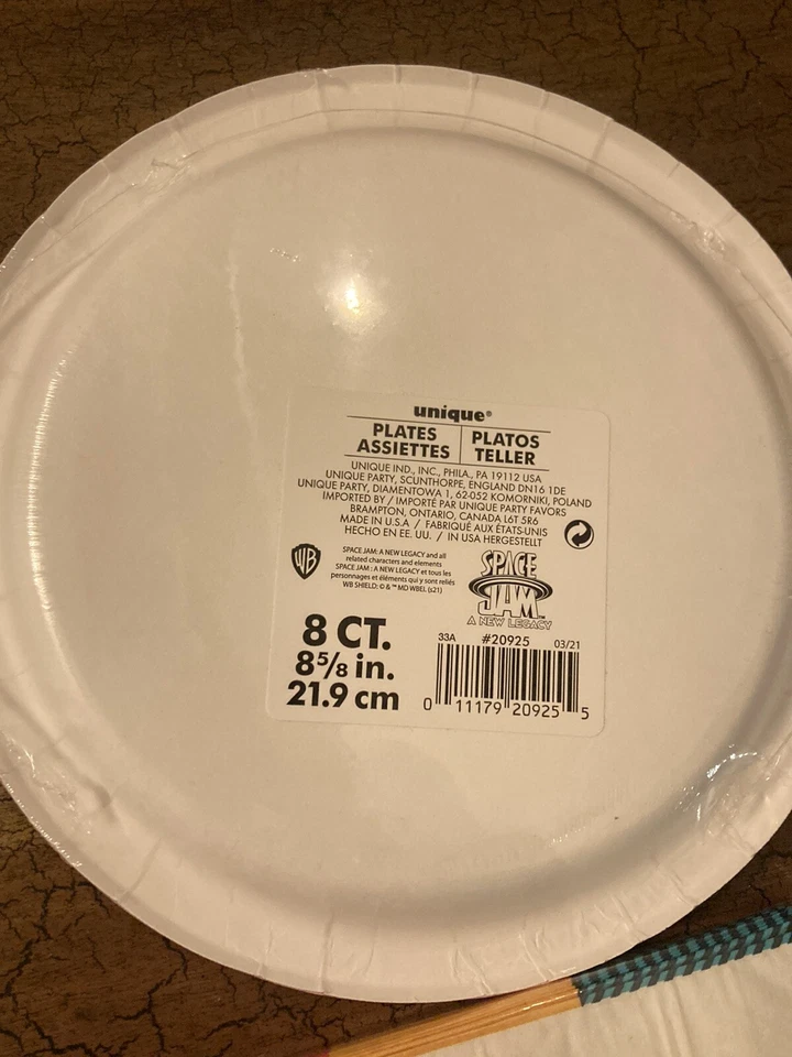 Space Jam New Legacy Party Supplies Pack New - image 4 of 4