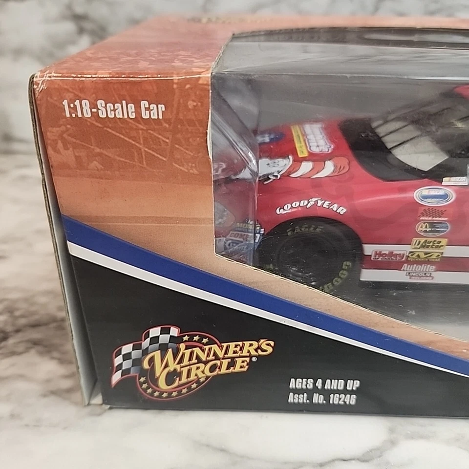 Winner's Circle Michael Waltrip 1/18 Scale #99 Aaron's 2004 Monte Carlo NOS - Image 2 of 4