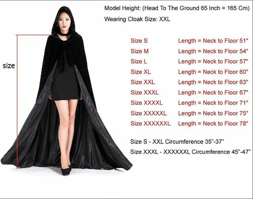Satin Lace Wedding Cloak Bridal Cape Hooded Wraps White Ivory Applique Custom - Picture 4 of 6