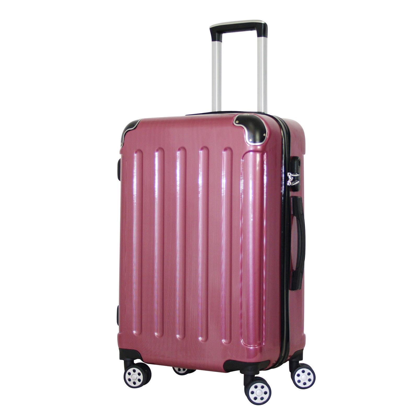 Duleylv Hartschalen-Make-up-Reisekoffer In Pink – Tragbarer Mini-Kosmetikkoffer Mit Gummiband