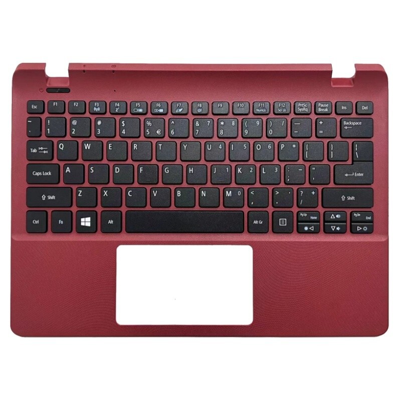 For Acer Aspire ES1-111M ES1-131 V3-112P Upper Palmrest Cover Keyboard US Red