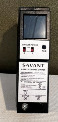 Savant Power GPM-QP2APD10-21 QO FPD Lighting Module PON Used - 0408