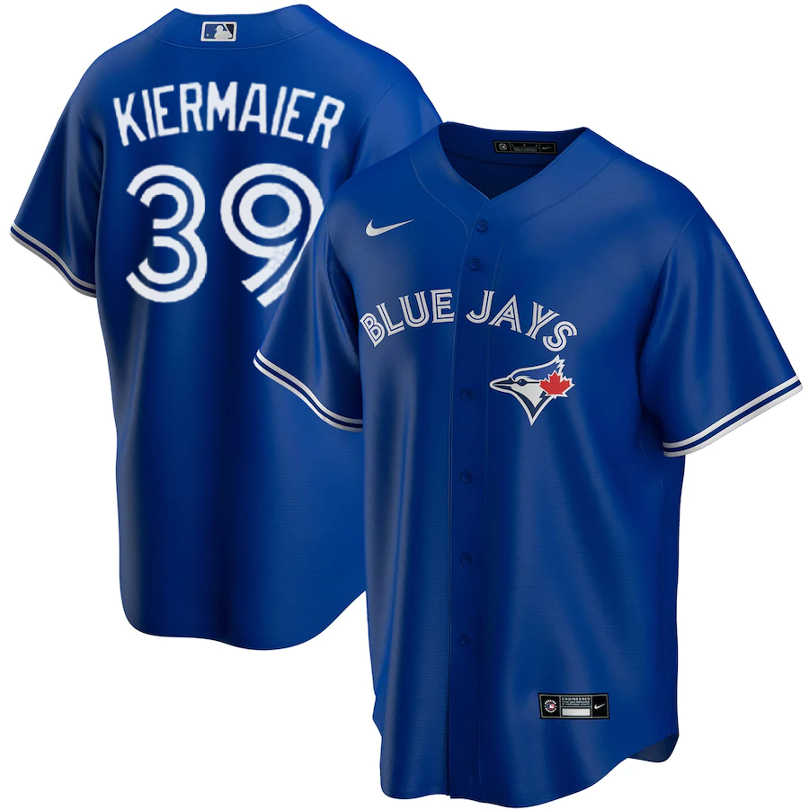 Men's Toronto Blue Jays Kevin Kiermaier Royal Blue MLB Replica Jersey N/N Stitch