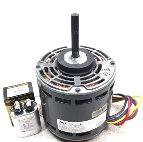 Emerson K55HXDJR-6910 Blower Motor D340085P02 115V 1/2HP 1075/4SPD used #CMP85