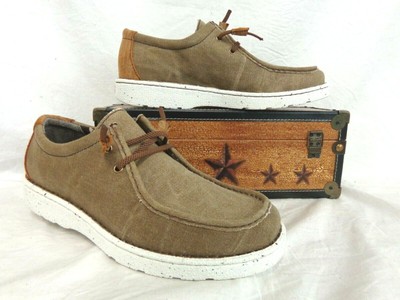 justin canvas wallabee