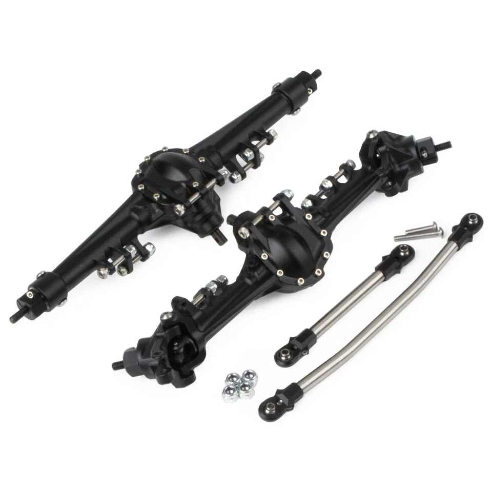 CNC ALLOY Front Rear Axle for 1/10 RC Crawler Axial SCX10 II Element Enduro CC01 - Image 4 of 4