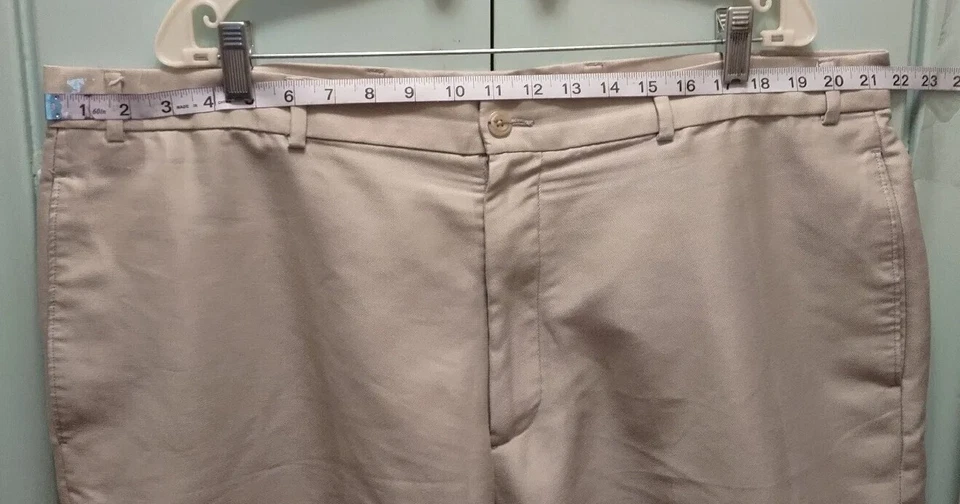 Pantalones cortos de vestir Joseph Abboud, beige, para hombre 42 Foto 2 de 4