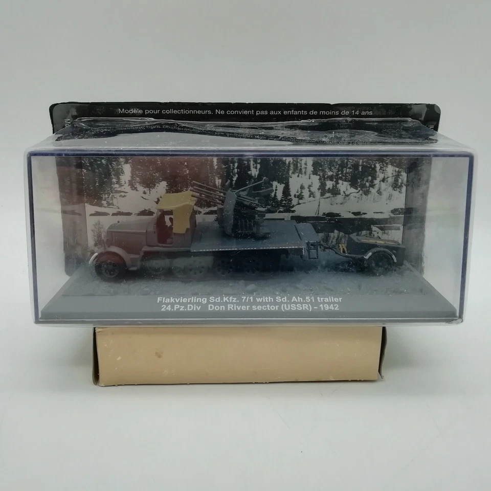 1/72 Flakvierling Sd.Kfz.7/1 24.Pz.Div Don River Sector USSR 1942 - Photo 1/1