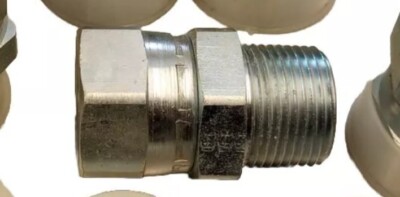 30 Pack Steel 3/4'' Male NPT x 3/4'' Female NPT Pipe Swivel Adapter 1404-12-12