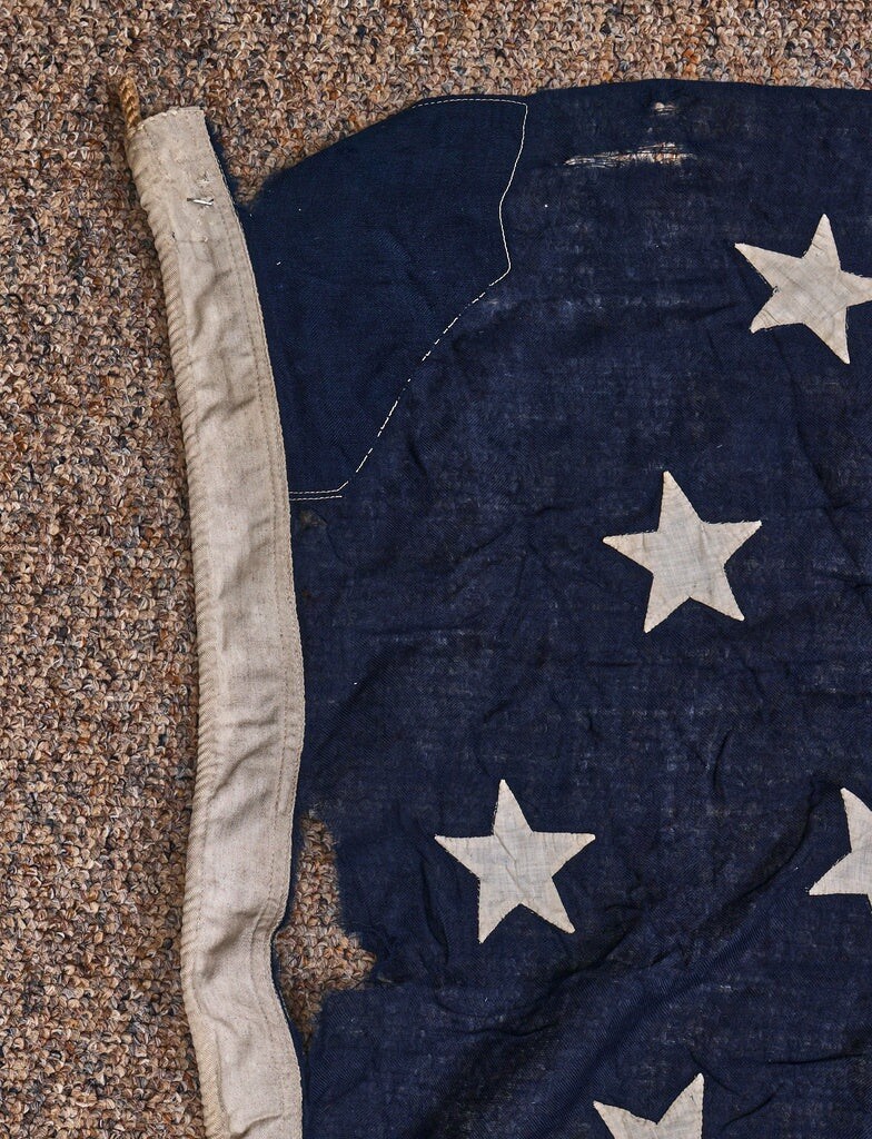 RARE C. 1891-1896 Antique 44 Star U.S. American Flag Original 5.5