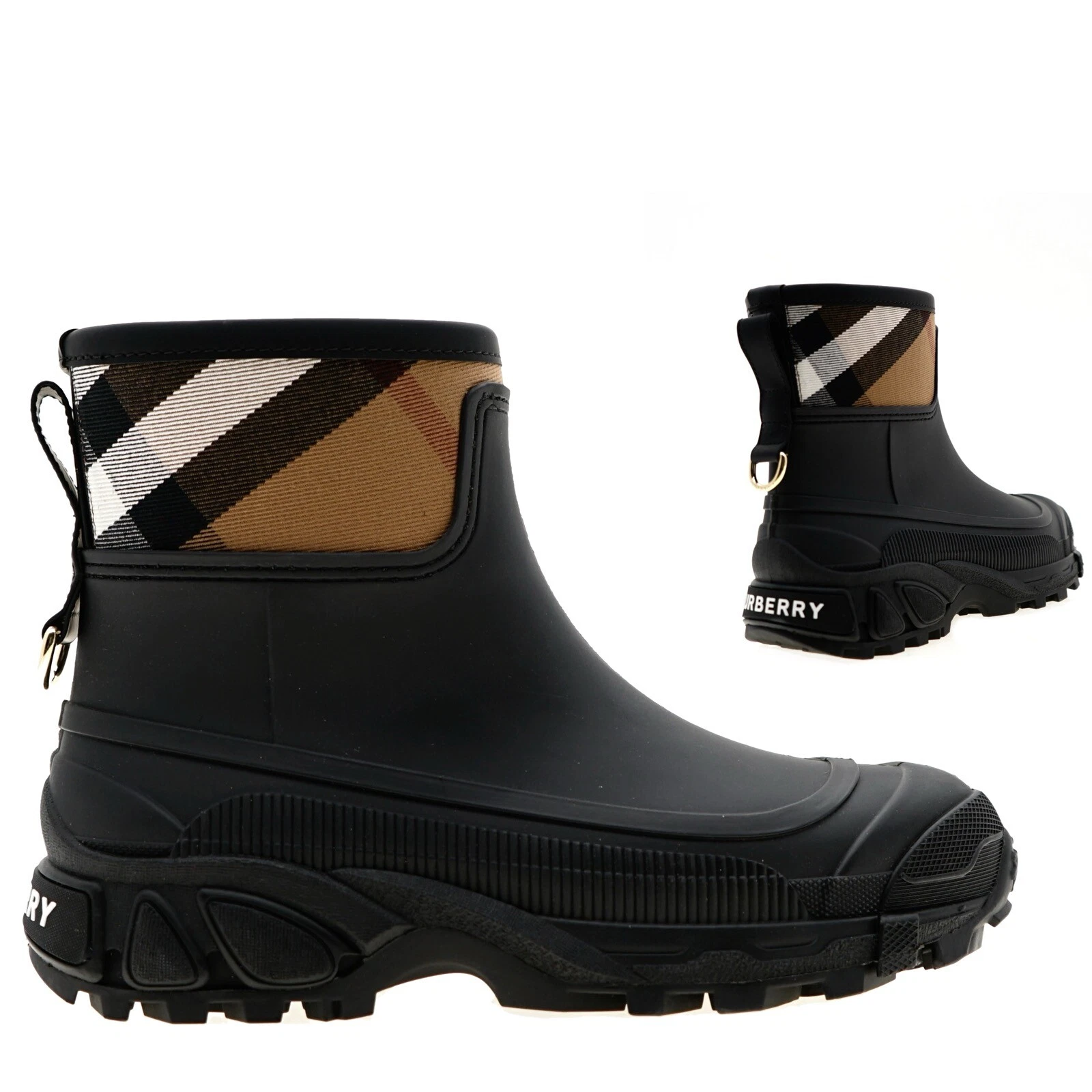 Burberry — Burberry Ryan Woman Boots House Check Size 40/ 10 US New