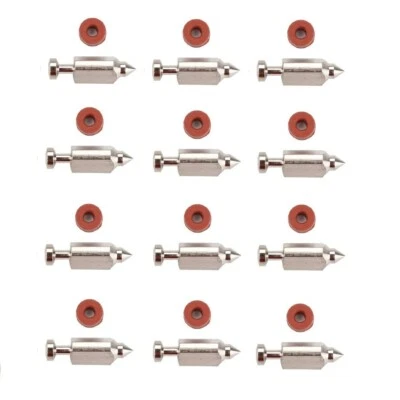 GARDENREPAIREXPERTS 12X Carburetor Float Valve Needle Seat kit For Briggs & Stratton 398188 281144