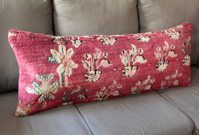 16X43 Lumbar pillow,Vintag pillows,Antique Decor Pillow Cover,Throw Cushion Case