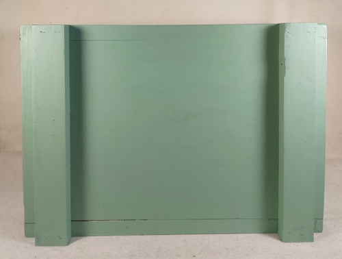 Hotchkiss Canister Shot 10 - 3 Inch Ammo Box - Light Green Wood Box - Civil War - Picture 4 of 4
