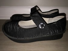 EUC Alegria Women's Size 39 US 9 Black Leather Comfort Professional PAL-277