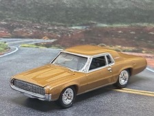 1967 Ford Thunderbird Hardtop Limited Edition Collectible 164 Scale Gold