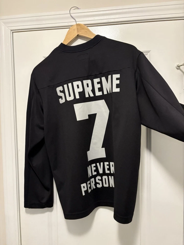 Supreme Business Hockey Jersey Sz S SS20 100 % Authentic - Image 4 of 4