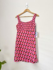 Diane Von Furstenburg x Target Mini Pink Geo Print Dress