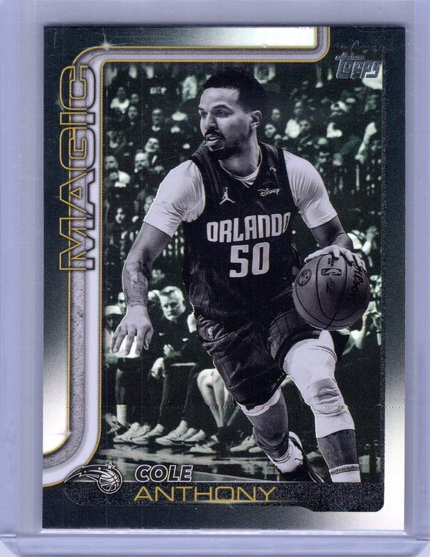2025-26 Topps - Cole Anthony #91 Blackout