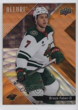 2024-25 Upper Deck Allure Orange Slice Brock Faber #82 9bg