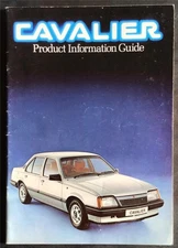 VAUXHALL-OPEL Cavalier Product Information Guide Sep 1981  V2522  Cavalier L GL+