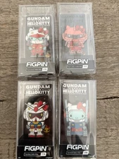 FiGPiN | Gundam Hello Kitty #776 777 778 779 4 Set Nip