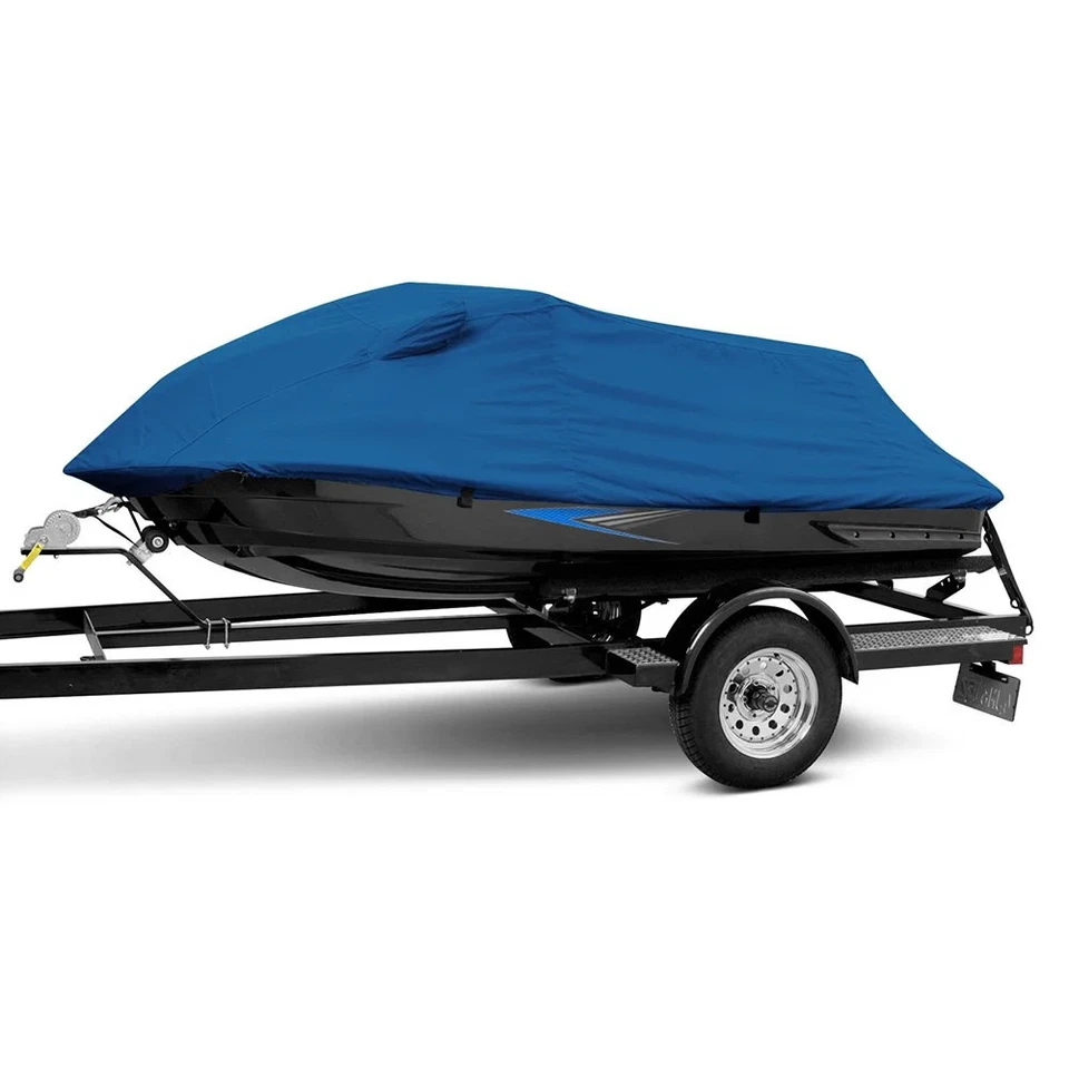 Covercraft XW460D1 Sunbrella Custom Fit Pacific Blue Watercraft Cover Foto 2 de 4