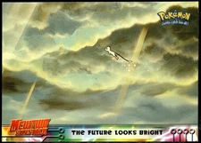The Future Looks Bright Pokemon Topps Mewtwo Strikes Back 41 The First Movie BLK