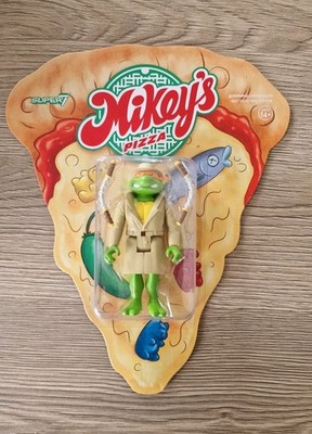 Super7 Teenage Mutant Ninja Turtles TMNT Mikeys Pizza Undercover Mikey Figur