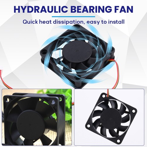 6015 Fan Blower Hydraulic Bearing Fan 24V for Creativity K1/K1 Max 3D7440 - Photo 6/7
