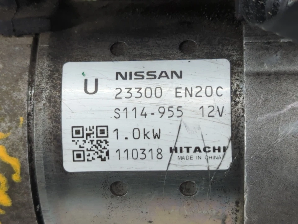Nissan Juke 2013-2017 motor de arranque de coche solenoide OEM CLXZ0 Foto 2 de 4
