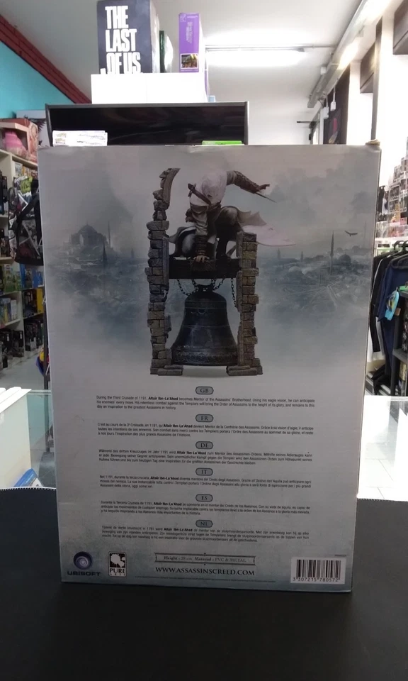 ASSASSIN'S CREED ALTAIR THE LEGENDARY ASSASSIN ACTION FIGURE FOTO - Immagine 2 di 4