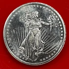 NO RESERVE 🔥Mint 🔥 - Silvertowne 1 oz .999 Silver Round Walking Liberty Eagle
