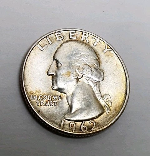 1962 Washington Silver Mint Proof Quarter  90% silver  List A