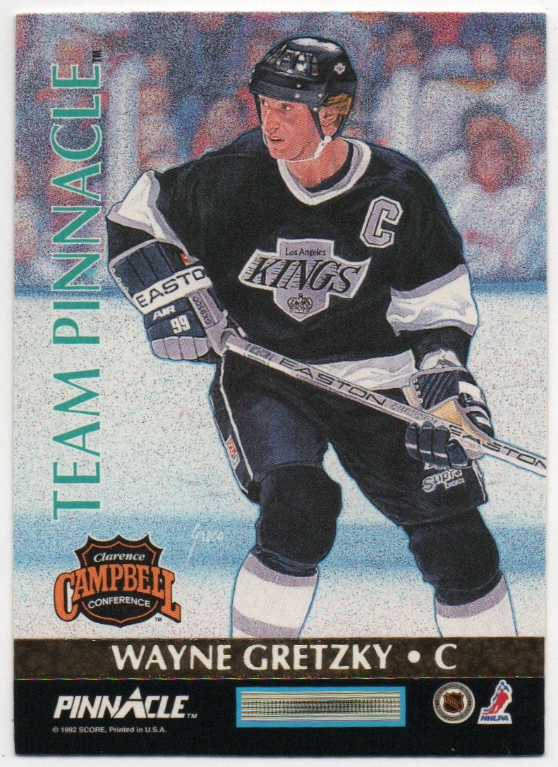 1992-93 Team Pinnacle Wayne Gretzky Eric Lindros #5