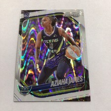 2025 Panini WNBA White Seismic Aziaha James #83 Dallas Wings