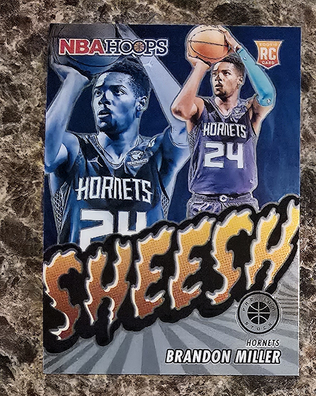 2023-24 Panini Nba Hoops Premium Stock - Sheesh Brandon Miller #25