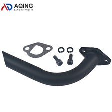 Exhaust pipe For Predator 196cc 212cc Honda GX160 GX200 Coleman CT200U Mini Bike