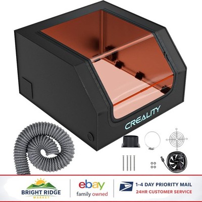 Large Laser Engraving Enclosure for Most Machines with Ventilation System