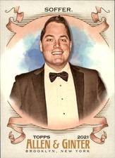 2021 Topps Allen & Ginter #297 Ben Soffer Instagram star boywithnojob