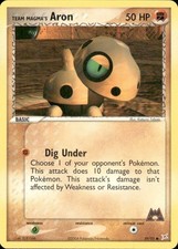 Team Magma's Aron - EX Team Magma vs Team Aqua - 59/95 - Common on eBay