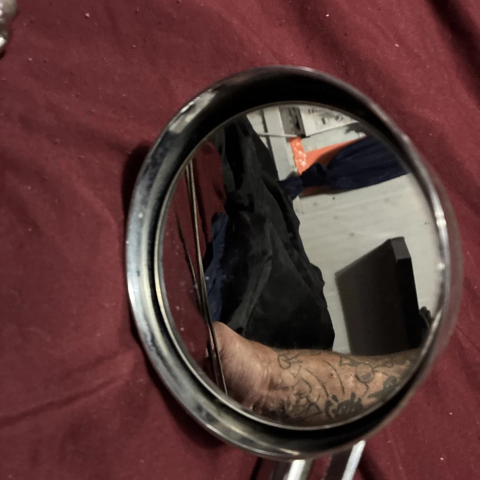 Nuevo de Lote Antiguo MoPar 1962-1964 Chrysler 300 New Yorker 1962 capas Dodge ESPEJO REMOTO CROMADO Foto 2 de 4