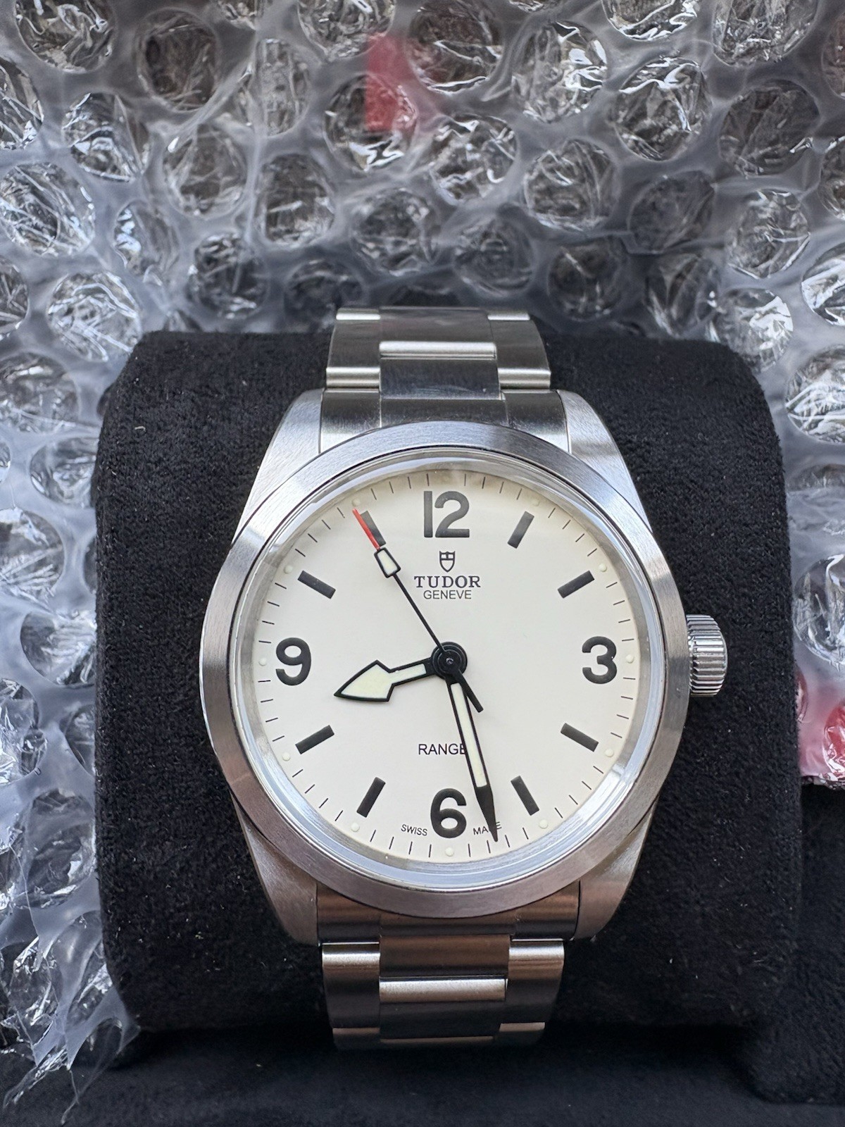Tudor Ranger 36mm Dune White 79930 Box And Papers