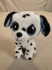 Ty Beanie Boos Fetch Dalmatian Dog Plush Toy 6" Used