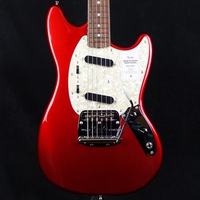 Fender Made in Japan Traditional 70s Mustang Candy Apple Red | eBay