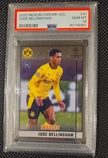 2020-21 Topps Merlin Collection Chrome Uefa Champions League - Jude...