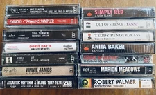 Sealed Cassette Tape Lot 14 Eric Clapton Doris Day Simply Red Tina Turner Etc